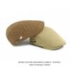 Spring Summer Classic Beret Men British Vintage Cap Solid Color Forward Cap
