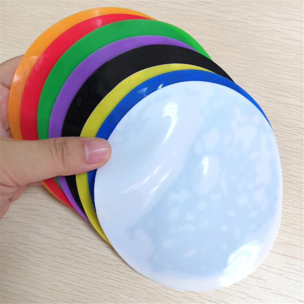 Glasöffner aus Silikon, Mehrzweck-Flaschendeckelöffner mit rundem Pad