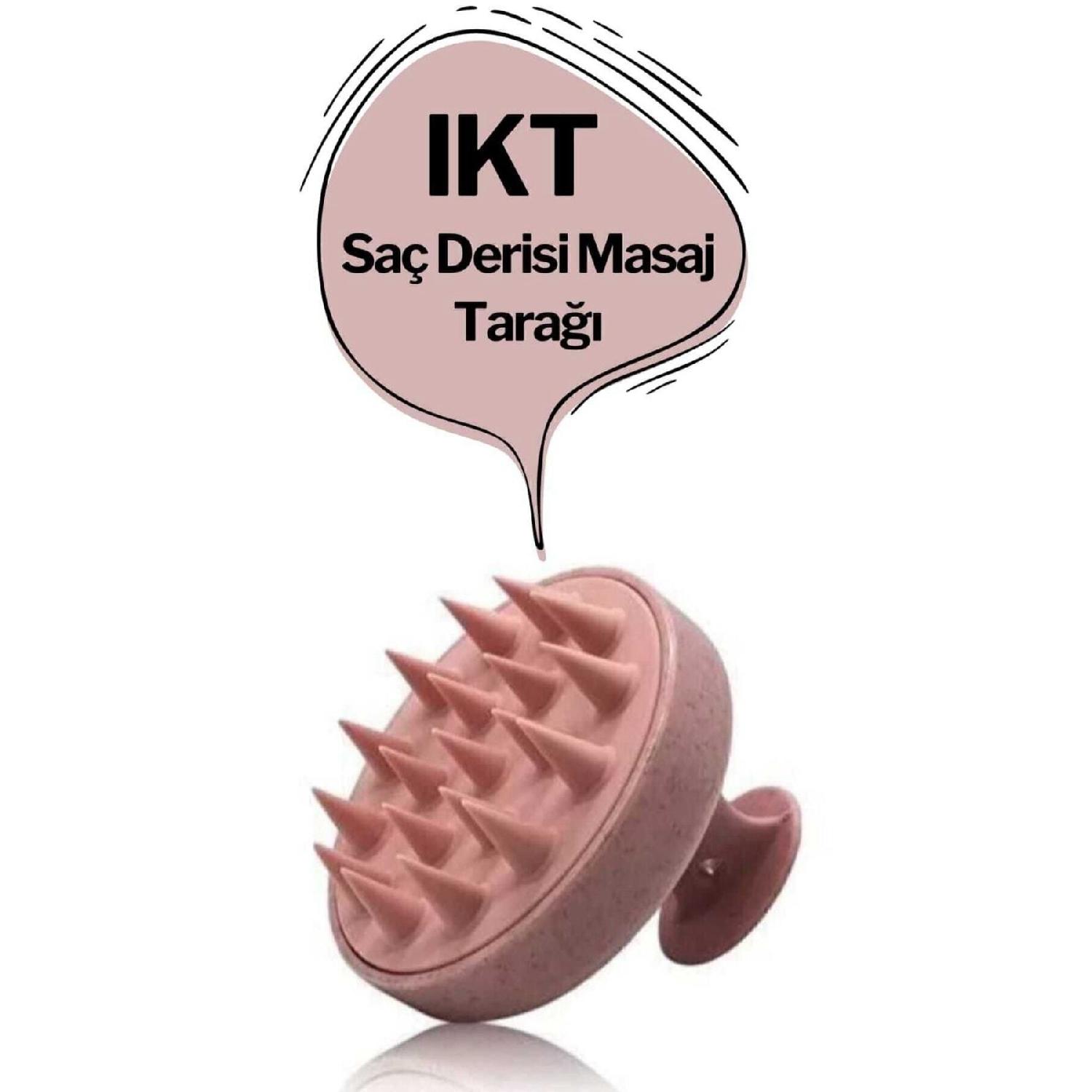 

Soft Silicone Shower Skin Massage Comb рожевий