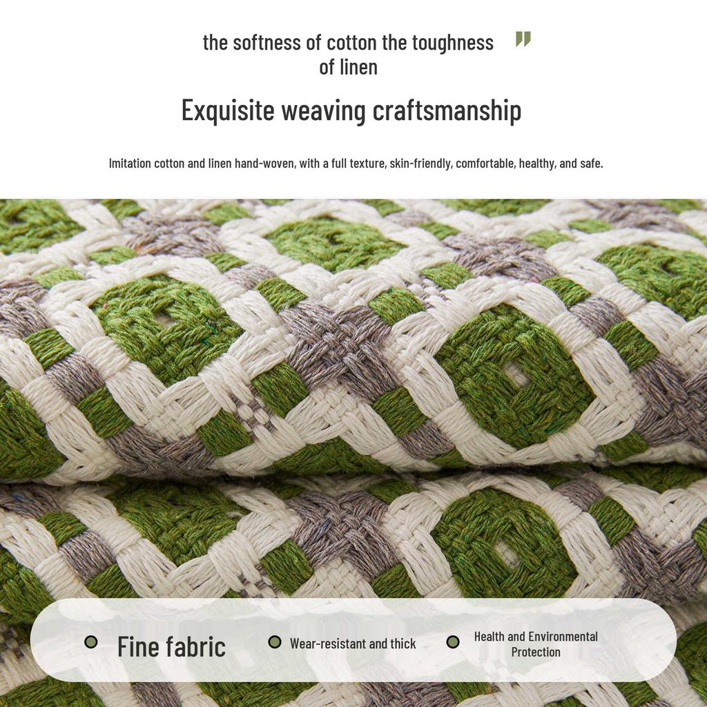 Atmosphere 2025 All-Season Universal Sofa Cover: Skin-Friendly, Breathable, Armrest & Backrest Towel.