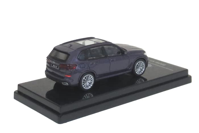 PARAGON scale BMW X5 2018 Daytona Violet RHD miniature car 1/64