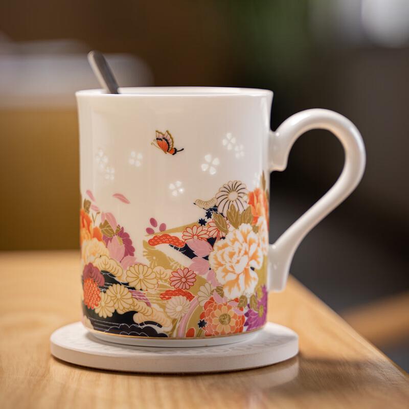 Fuyu Jingdezhen Ceramic Tea Infuser Mug Gift Set