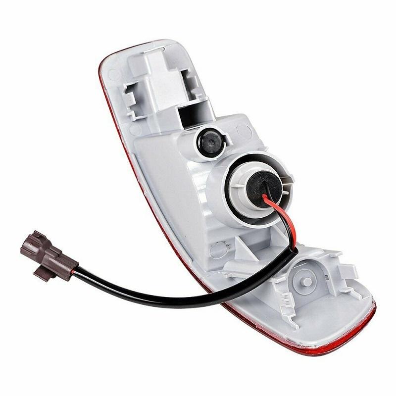 Rear Bumper Fog Light Reflector Brake Light for Mitsubishi Outlander GT XLS Sport 2007-2012 Tail Stop Fog Lamp Turn Signal Lamp