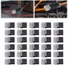 30Pcs Wire Plug in Connector 3 Pin with Locking Buckle No Stripping Quick Splice Clips for 18-16AWG LED Strip Light Electrical Cable 3mm Hole Dia