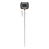 Probe   Thermometer, Stainless Steel LCD Display Kitchen Thermometer with Pot Clip for Cooking Baking