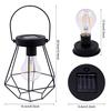 Stainless Steel Solar Light  Garden Light Wrought Iron  Hanging Lamp