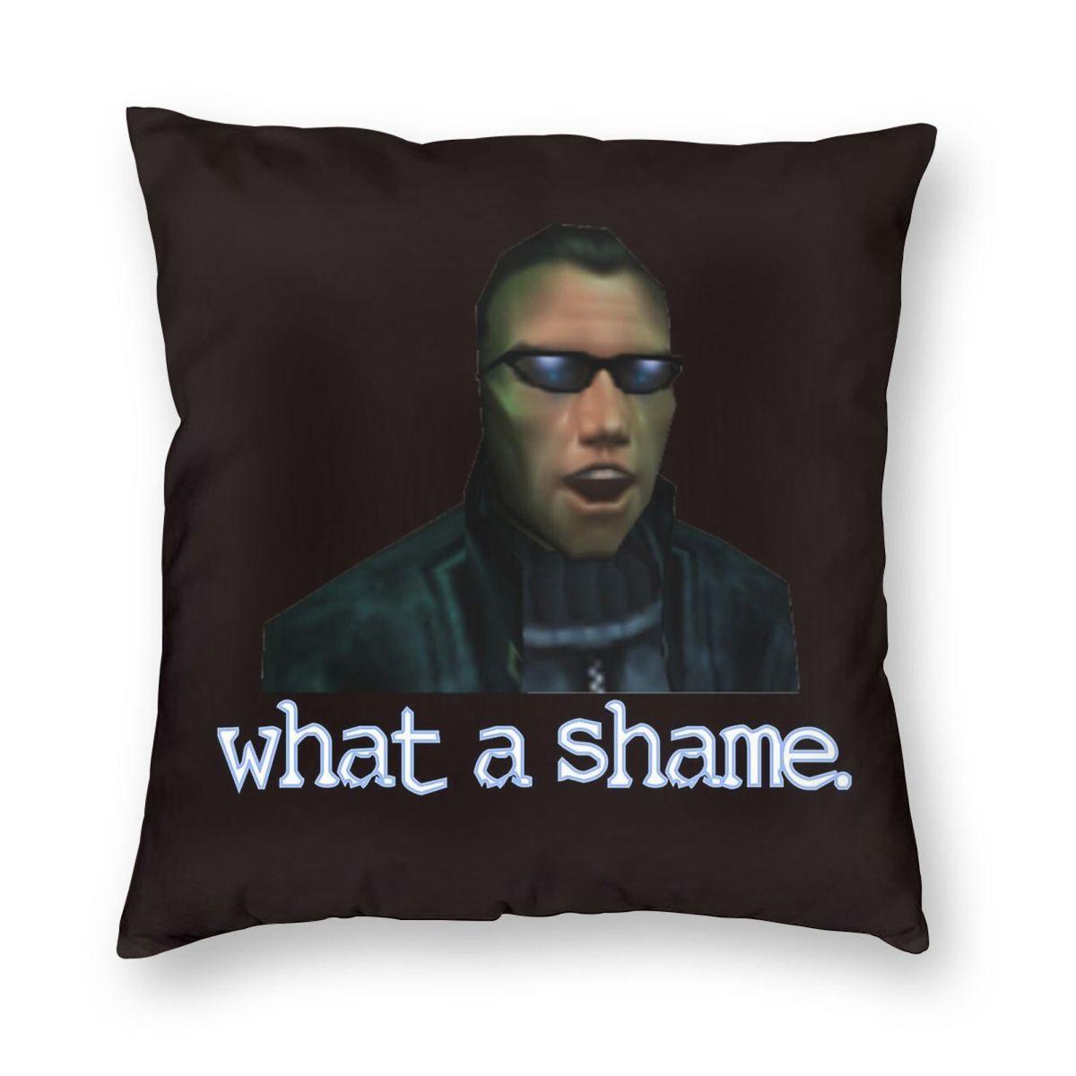 

Deus Ex Jc Denton Какой позор Наволочка для квадратной подушки Полиэстер Лен Бархат Креативная Декоративная Наволочка на диван с молнией 45x45 12x12Inch