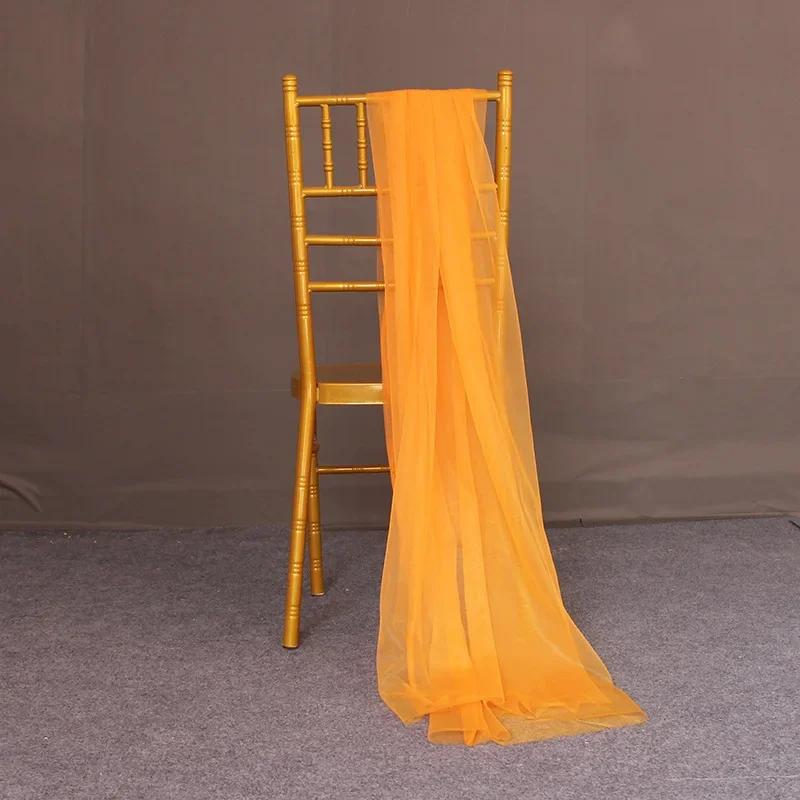 5/10M Wedding Arch Draping Tulle Fabric Wedding Arch Decoration Yarn Birthday Party Backdrop Baby Shower Supplies Ceiling Decor