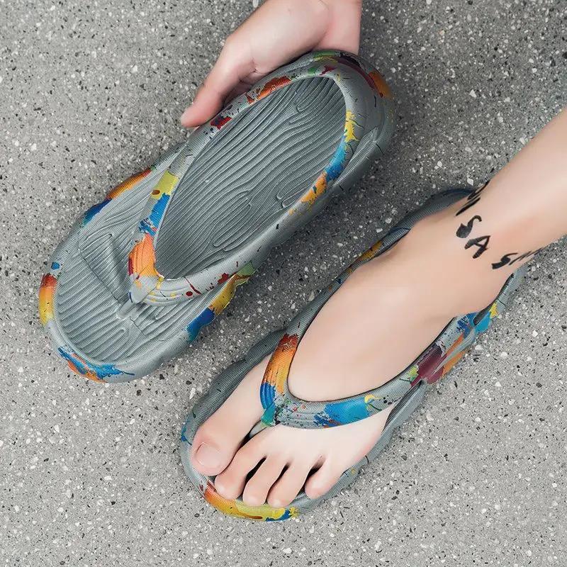 

Fashion With Platform Shoes for Men Beach Height Flip-flops 2025 Styles Cheap Liquidation Luxury Casual in Welcome Deal H 39 Man Sandals 36