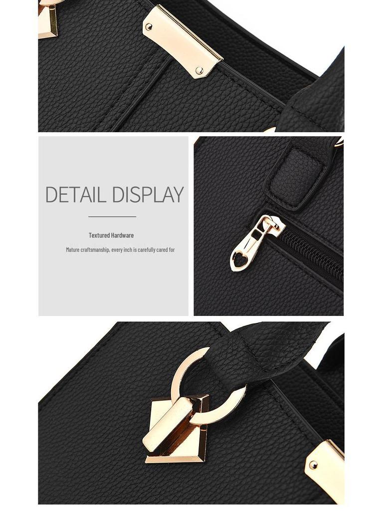 Chic European & American Style Women's Shoulder Handbag - Elegant & Versatile for All Occasions