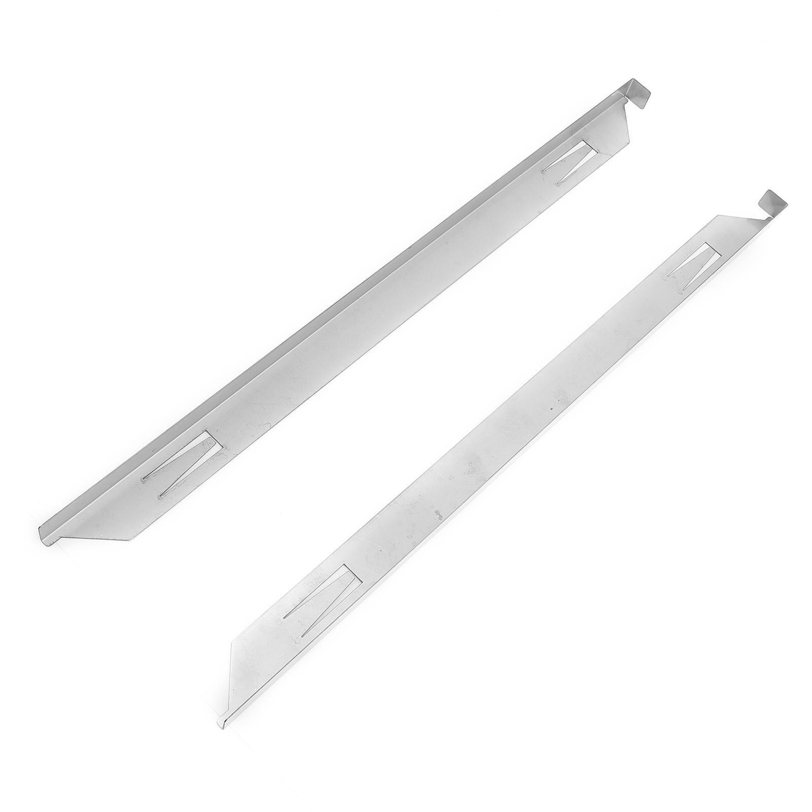 

Stainless Steel Stove Gap Covers Heat Resistant Left Right Easy To Clean Kitchen Stove Counter Gap Filler A model