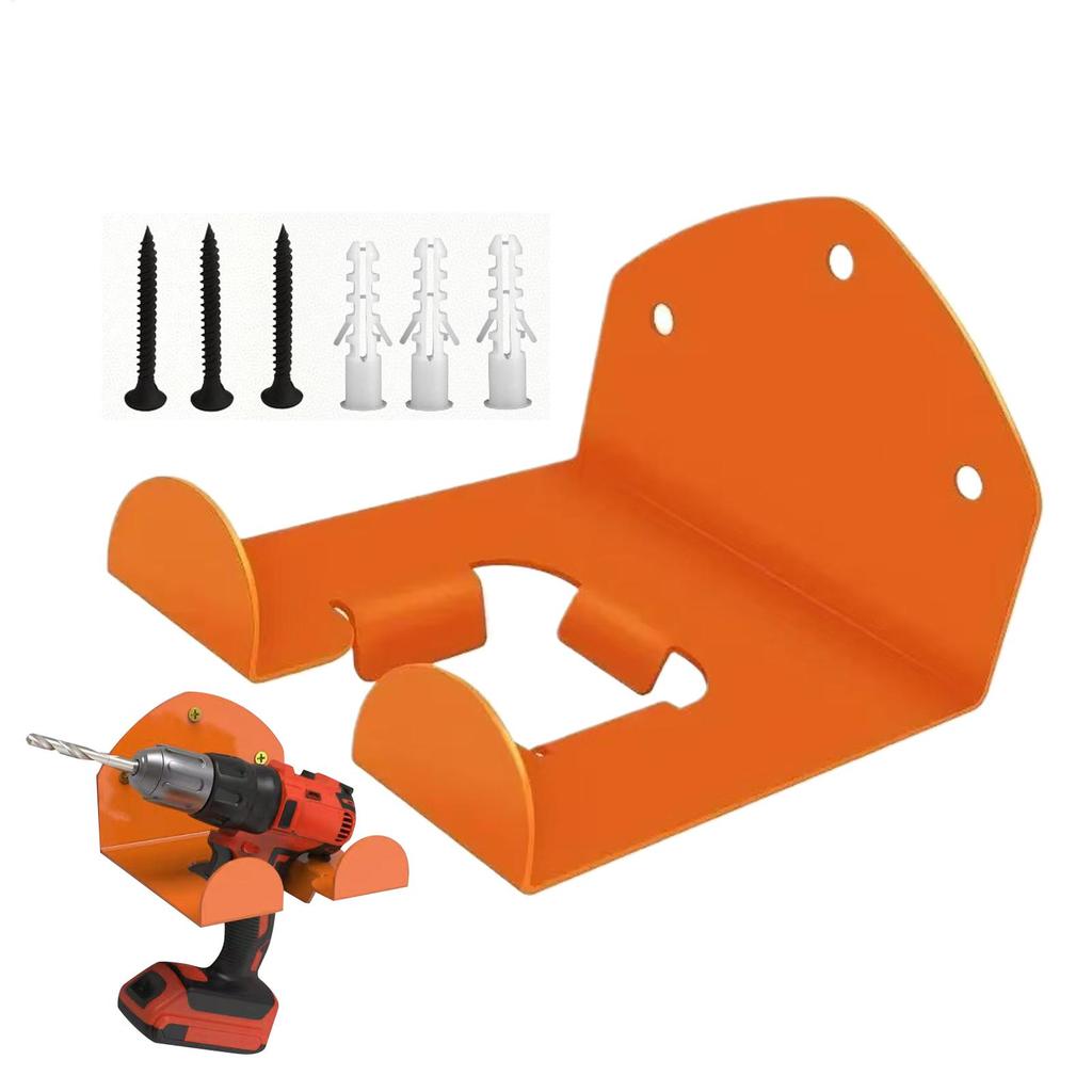 Wall Mounted Weeds Trimmer Rack Heavyduty Garden Power Tool Hanger Steel Weeds Whacker Holder for Grass Trimmer Garden Tool