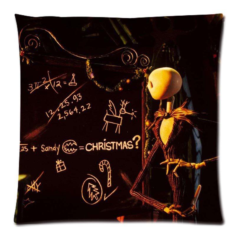 Super Soft Peach Skin 17.7'' Xmas Gift The Nightmare Before Christmas Pillowcase