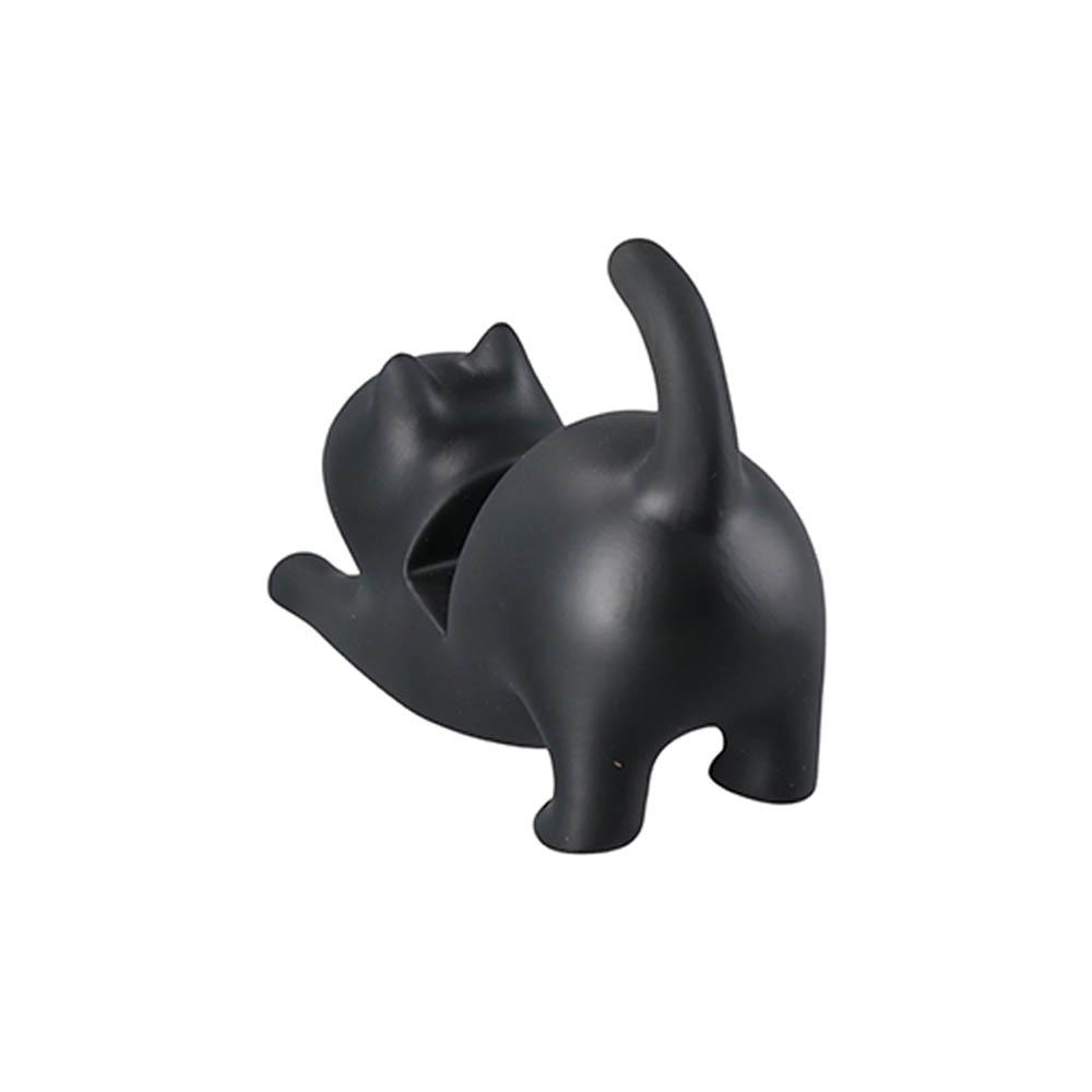 Accessories Home Ornaments Desktop Stand 3D Cartoon Mini Phone Holder Resin Phone Bracket Cat Shape