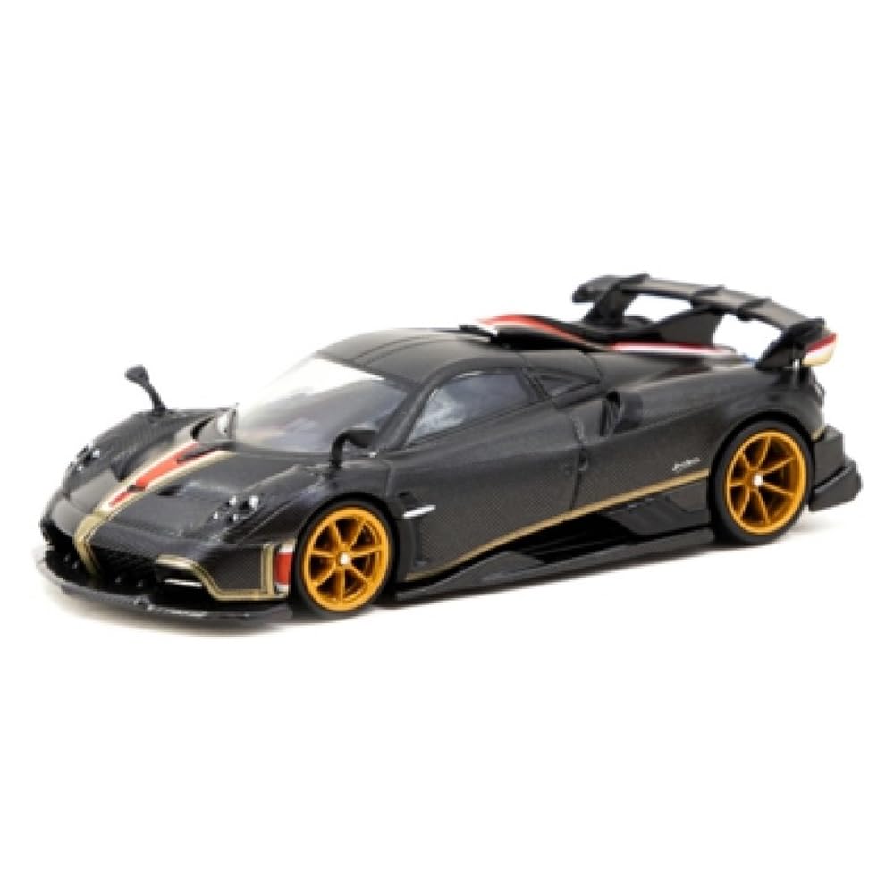 Tarmac Pagani Imola Matte Black Carbon Fiber 1/64
