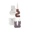 Silicone Candle Base Moulds Candle Stand Molds S/U Shape Craft Molds Flexible Silicone Molds Silicone Handmade Supplies
