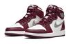 Jordan Air Jordan 1 Retro High OG 'Bordeaux' Comoda Versatile Pelle Bordeaux Ammortizzazione High top 575441-611