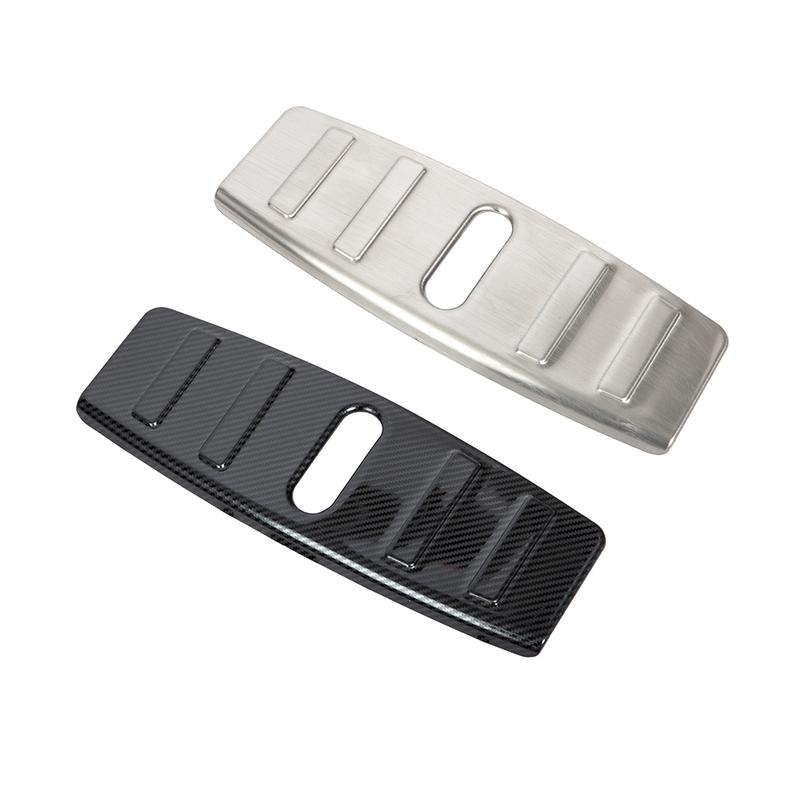 Car Front Hood Protector Sill Plate Cover Frame Buckle Stainless Steel Plate For Tesla Model 3 2018