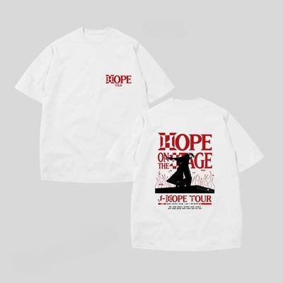 BTS - J-hope Stage Kpop Tshirt Tees Unisex Oversized Boxy Tee, Perfect for Concerts, Festivals, Everyday Wear, Casual Style
