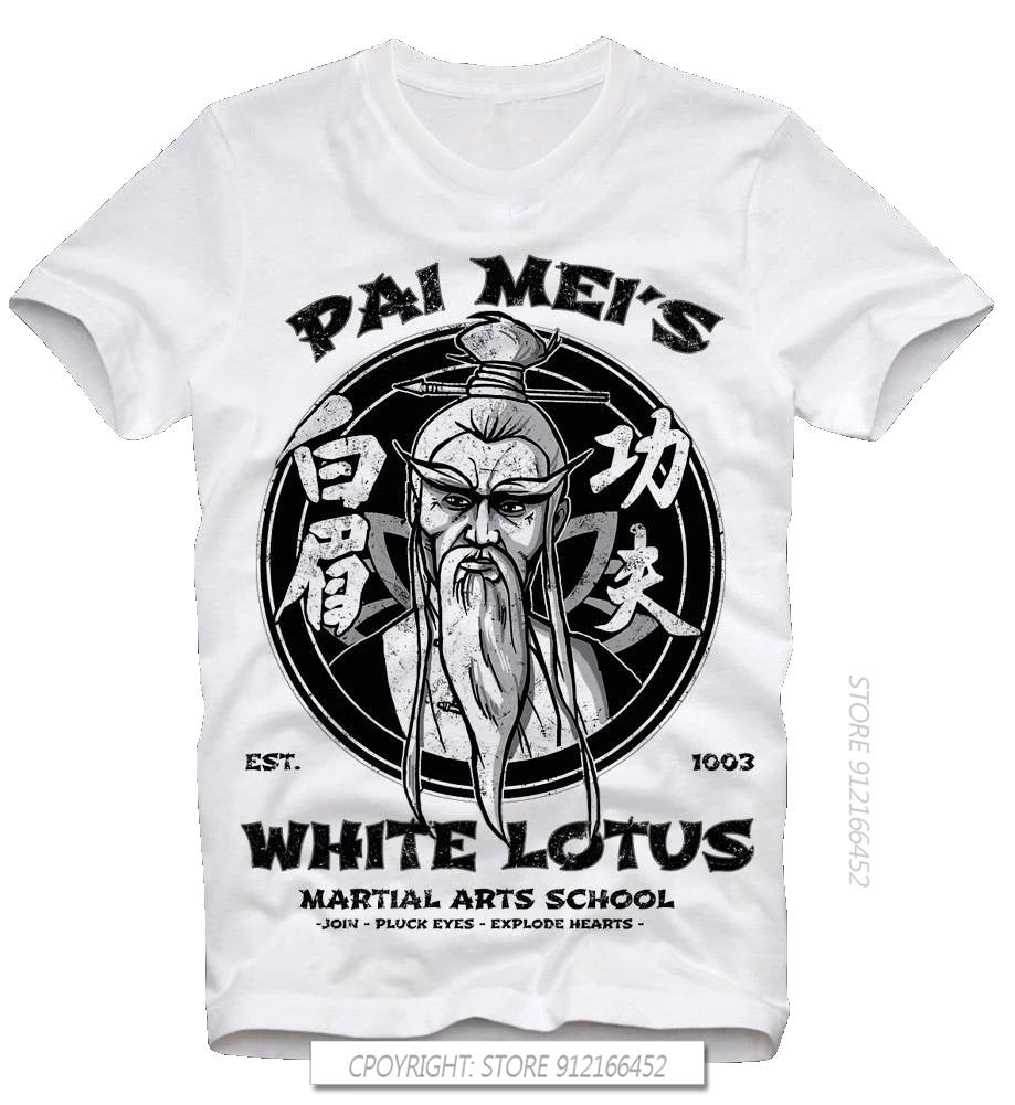 

Cotton Design 3D Tees Shirts Pai Mei s White Lotus Kill Bill Hattori Hanzo Tarantino Retro Vintage Fitted T Shirts - Men s Su... 5XL різнокольоровий