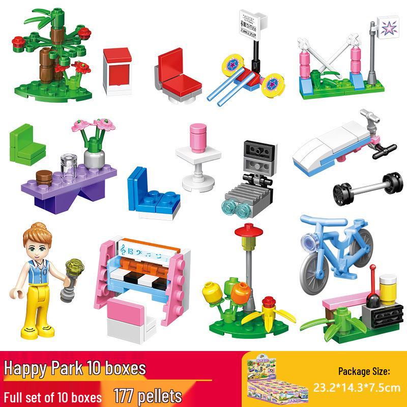 Xiaomingxing Bausteine - Kompatibel mit Lego, Pädagogisches Montagespielzeug mit kleinen Partikeln für Jungen