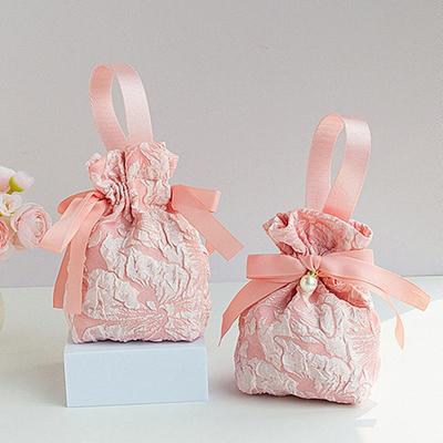 Chinese Style Wedding Candy Bags - Creative Cloth Gift Boxes for Celebrations & Party Favors