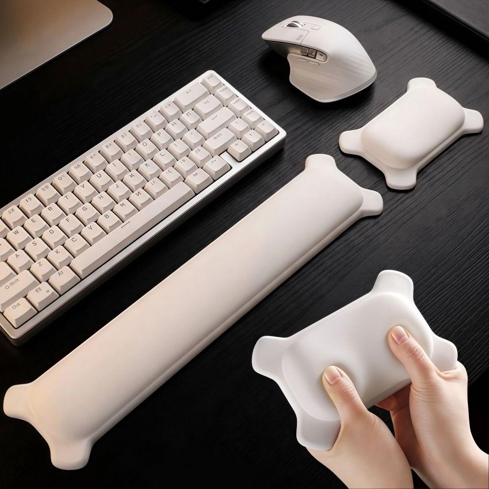 Ergonomic Keyboard Hand Rest Comfort Mouse Pad Wrist Rest Mouse Wrist Rest Computer Office Games