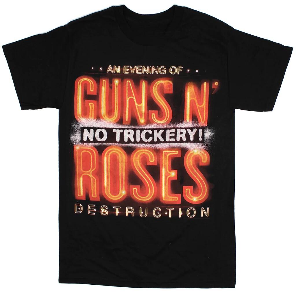 80s Guns N RosesGuns N RosesGuns N Roses Casual TShirt MenWomen Luxury Band Brand Top