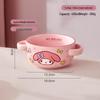 My Melody Double-Handle Ceramic Bowl