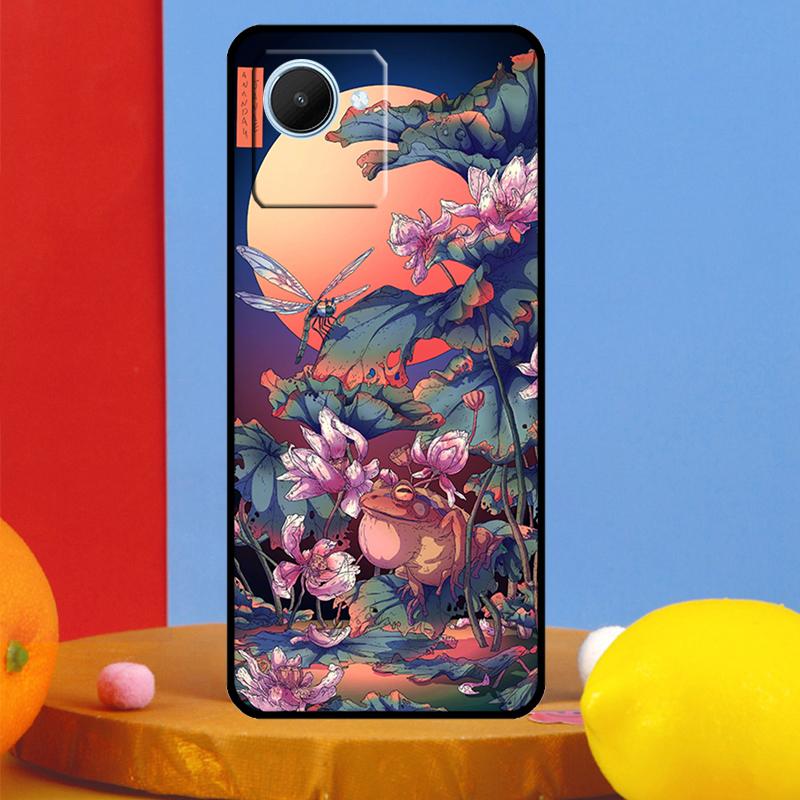 Japanese Style Art Japan For Realme 12 9 10 11 Pro Plus C67 C55 C53 C51 C35 C33 C30 C25s C21Y C31 GT5 GT Neo 6 Case