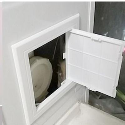 Mew White Panel de Acceso Puerta Plástico Autoadhesivo Solapa de Apertura Placa Cubierta Agujero de Inspección Puertas Pared Techo Puerto de Inspección