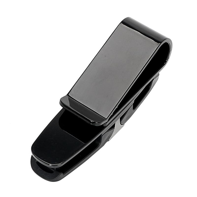Auto Fastener Cip Car Eyeglasses Clip Ticket Card Clamp ABS Car Cases Black Car Sun Visor Sunglasses