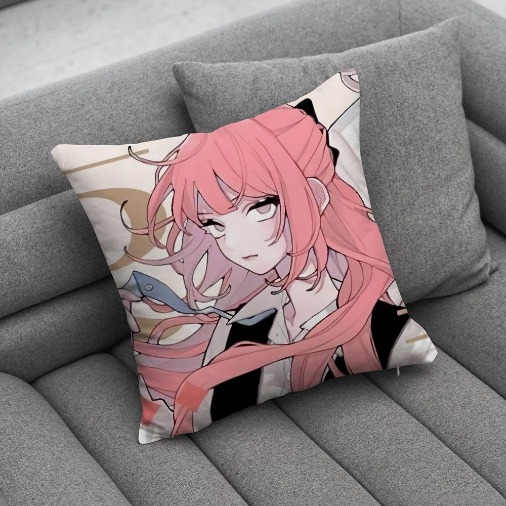 FFall in Love False OOtagi katsura Pillow Case For Home Bedroom Car Office Decoration Living Room Sofa Cushion Cover Suitable