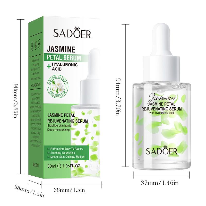Jasmine Petal Rejuvenation Serum 30ml Moisturizing and Moisturizing Serum Skin Care Products