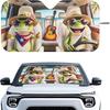 Fashion Cat Car Window Shades Foldable Car Windshield Sunshades Automotive Windshield Sunshades Keep Cool UV Rays Protection for Most Sedan Truck Van