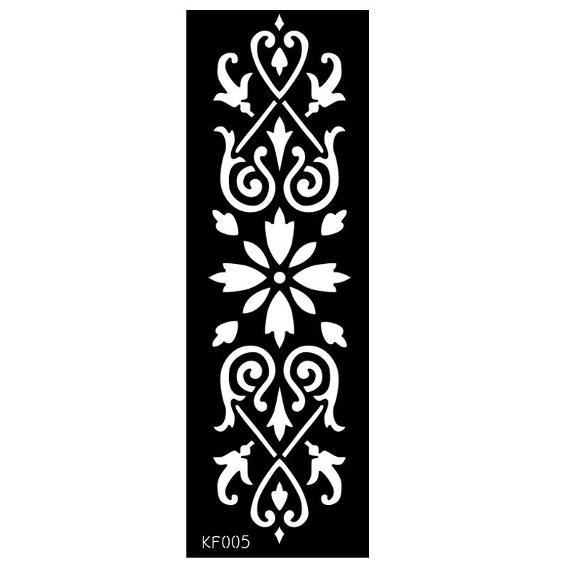 Pet Hollow Tattoo Template Juice Tattoo Sticker Template Ins Wind Flower Tattoo Sticker