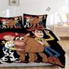 3pcs Jessie Woody Bullseye Quilt Set Soft and Comfortable Bedroom, Guest Room and Dorm Decor Bedding Set D046
