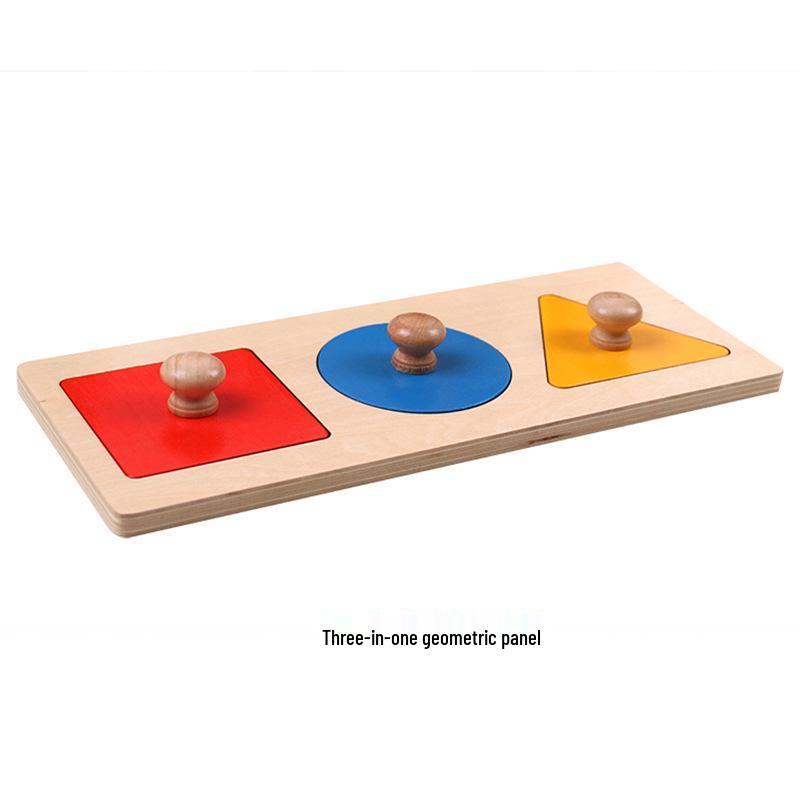 Montessori Early Education Toy Set: Round Ball Coin Box, Object Permanence Drawer & Textile Drum for Toddlers 0-3 Years