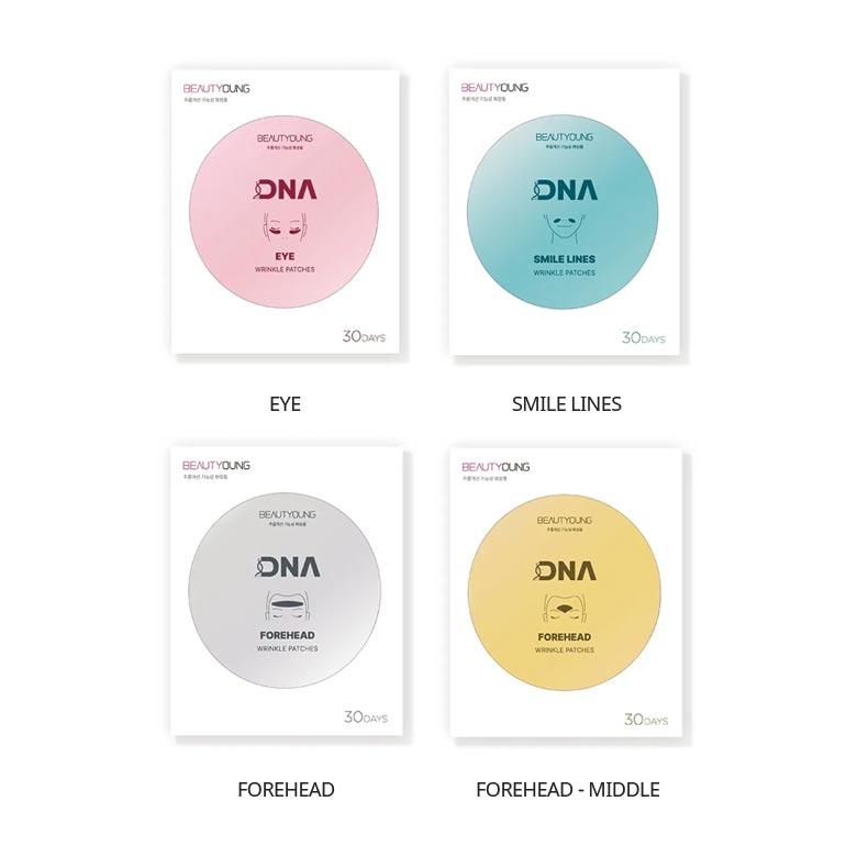 BEAUTY YOUNG DNA Wrinkle Patches 6ea