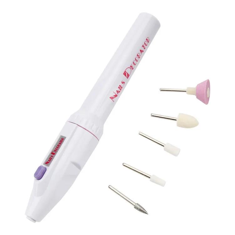 5-in-1 Electric Nail File Manicure Pedicure Set Professional Multifunction Nail Care Tools Kit