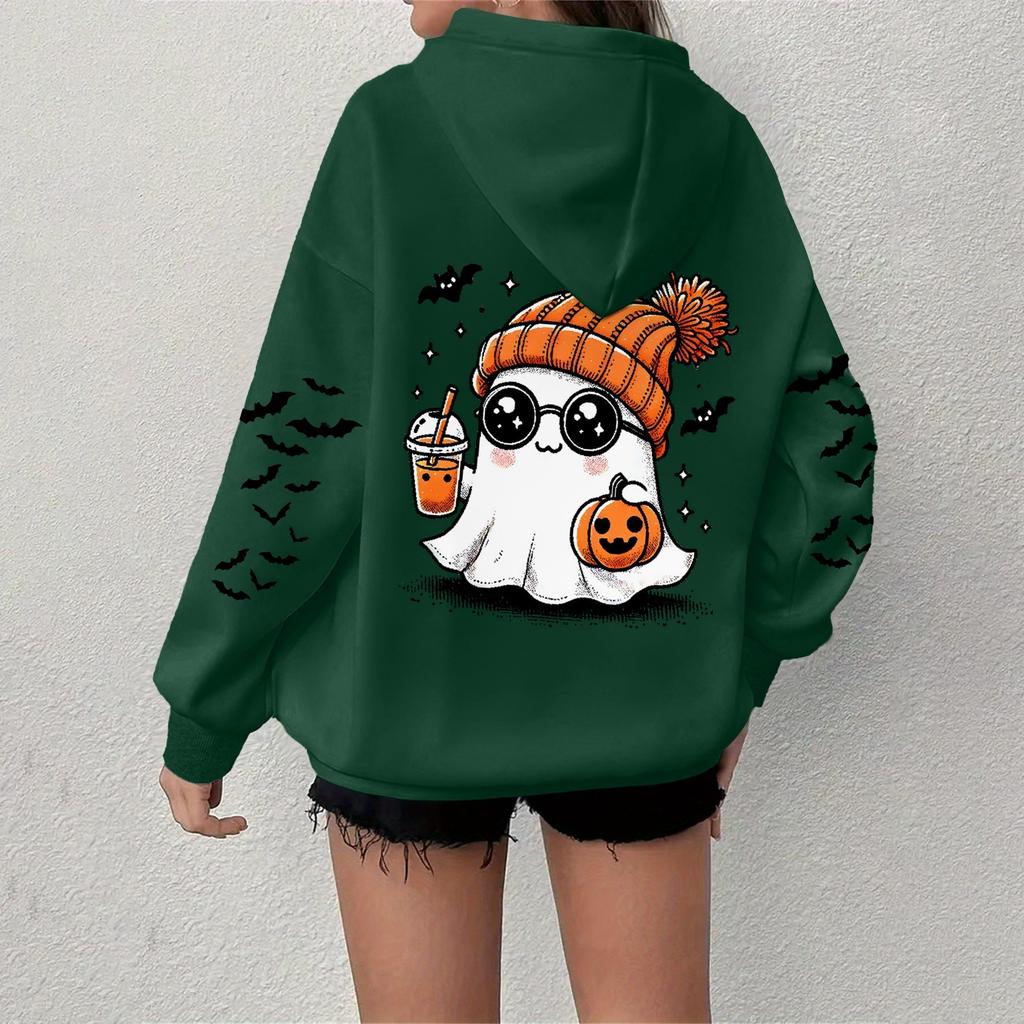 Women's Sweatshirt Casual Long Sleeve Atmosphere Top Loose Popular Round Neck Pullover Sweatshirt Top