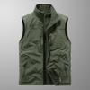 Men's Winter Vest Coat Mens Casual Thicken Polar Fleece Double-sided Dressing Warm Vest Outdoor Camping Hiking Fishing Waistcoat