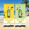 Brand Ricard LOGO Towel Beach Quick Towel Polyester Beach Towel Quick Dry Sand Free Bath Towel for Summer Pool Travel Vacation
