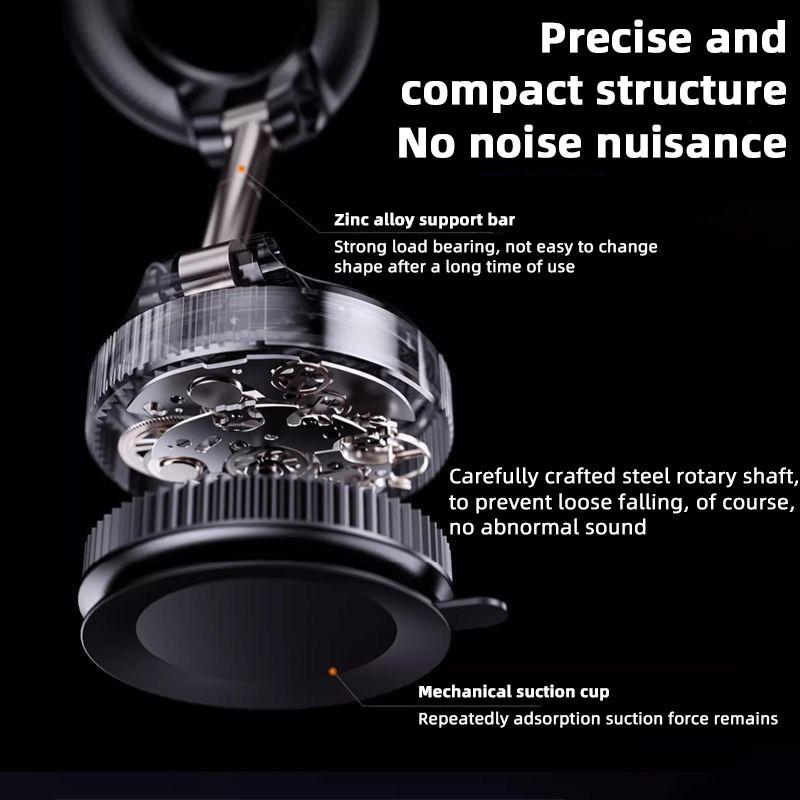 New Foldable Vacuum Adsorption Magnetic Car Phone Holder  Suction Cup Dedicated Navigation Phone Holder