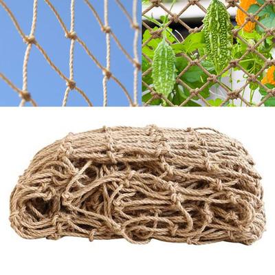 Rete Supporto per Piante Rampicanti e Frutta Rete Rampicante Migliore Rete Elastica Rete di Canapa Attrezzatura da Esterno Riutilizzabile