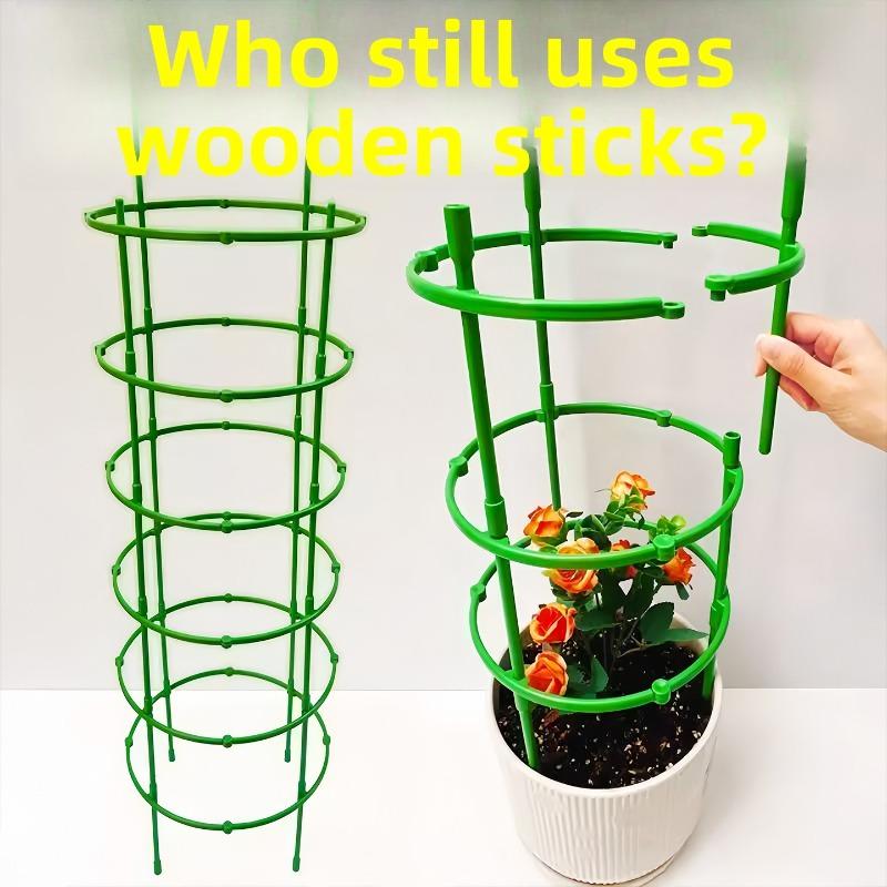 Frameless Indoor Household Support Universal Crab Claw Flower Rack Lotus Leaf Protection Rack Garden Potted Plant Support