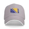 Bosnia Flag Symbol Casual Baseball Cap  Outdoor Sport Hip Hop Hats Summer Hot Sale Unisex Unisex Vintage Baseball Caps