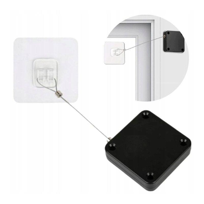 Self-adhesive Roll-Up Door Closer White Cable