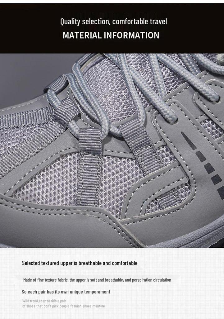 New Cross-Border Retro Casual Outdoor Sports Hiking Shoes for Couples - Popular Men’s and Women’s Styles