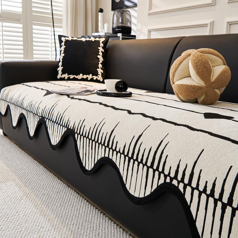 

Special-shaped chenille sofa cushion, universal in all seasons, light luxury wind, non-slip and anti-cat scratching, 90*70cm